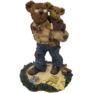 Boyds Bearstone‎ Grandpa Mcbruin With Brian Style 228341SYN 2000 Special Edition